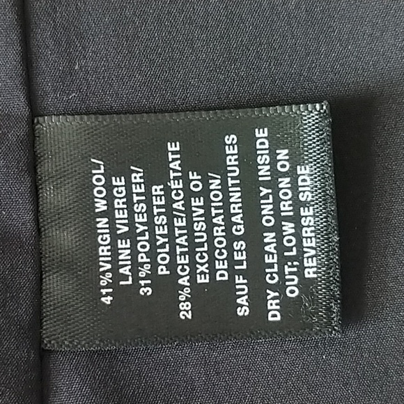 Lafayette 148 New York Belle-Spark Print Black & Bronze Stretch-Wool Jac… - Picture 10 of 12